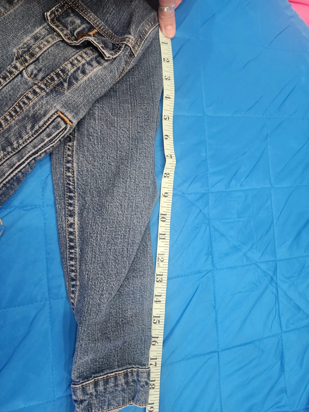 Girls' Classic Blue Denim Jacket by Levis Jeans Co.